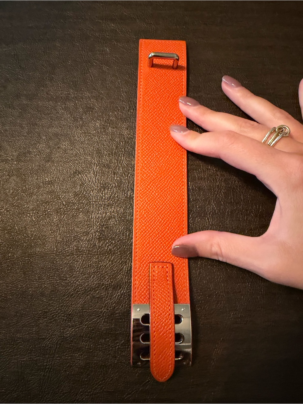 Hermes Leather Bracelet - Picture 5 of 8